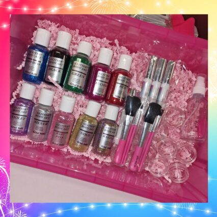 glitter tattoo business kit