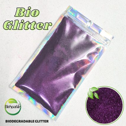 fuschia bioglitter wholesale refill bag