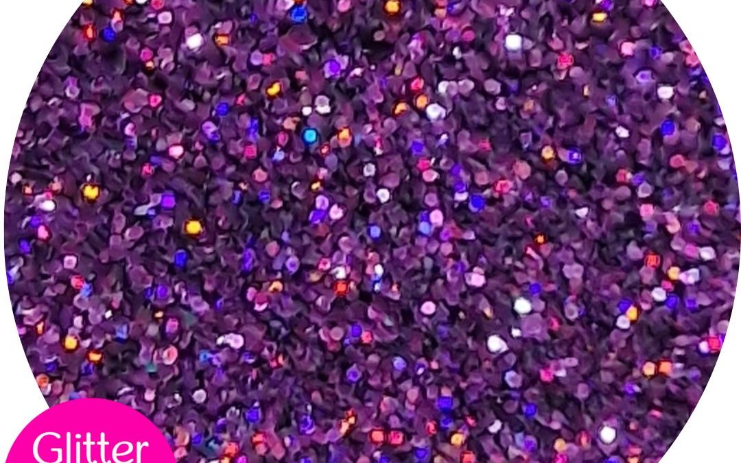 Holographic Purple Body Glitter
