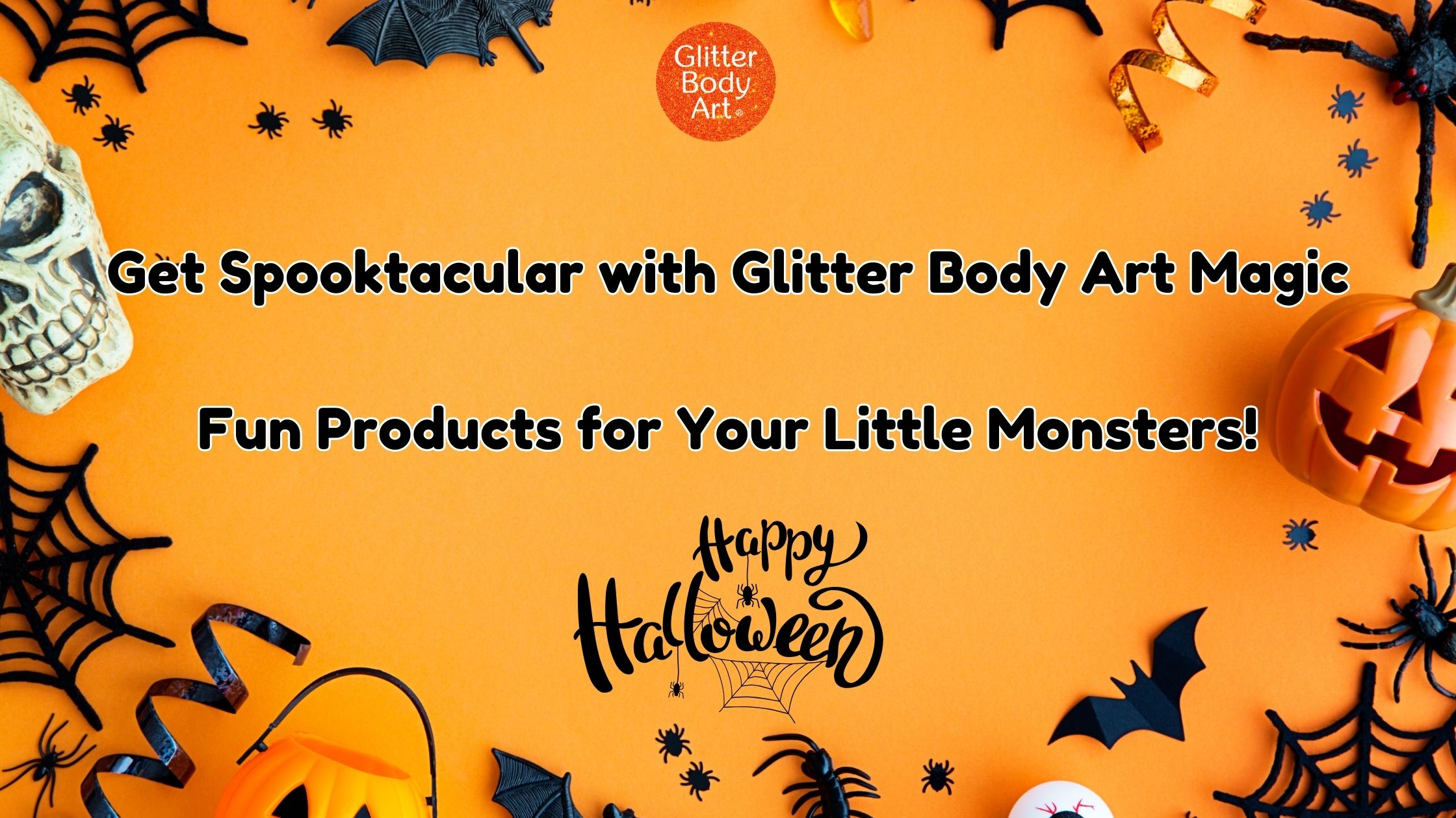 Halloween Blog for Kids glitter tattoo products