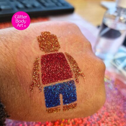 Block Buddy Glitter Tattoo Stencils - Image 2