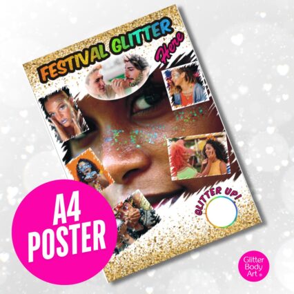 FESTIVAL GLITTER POSTER