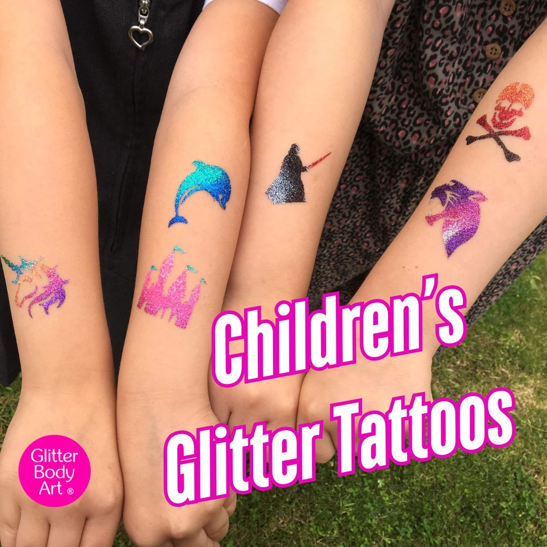 Childrens Glitter Tattoo Shop